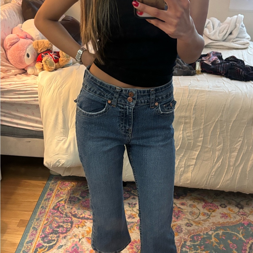 Vintage Denim Capris in 0